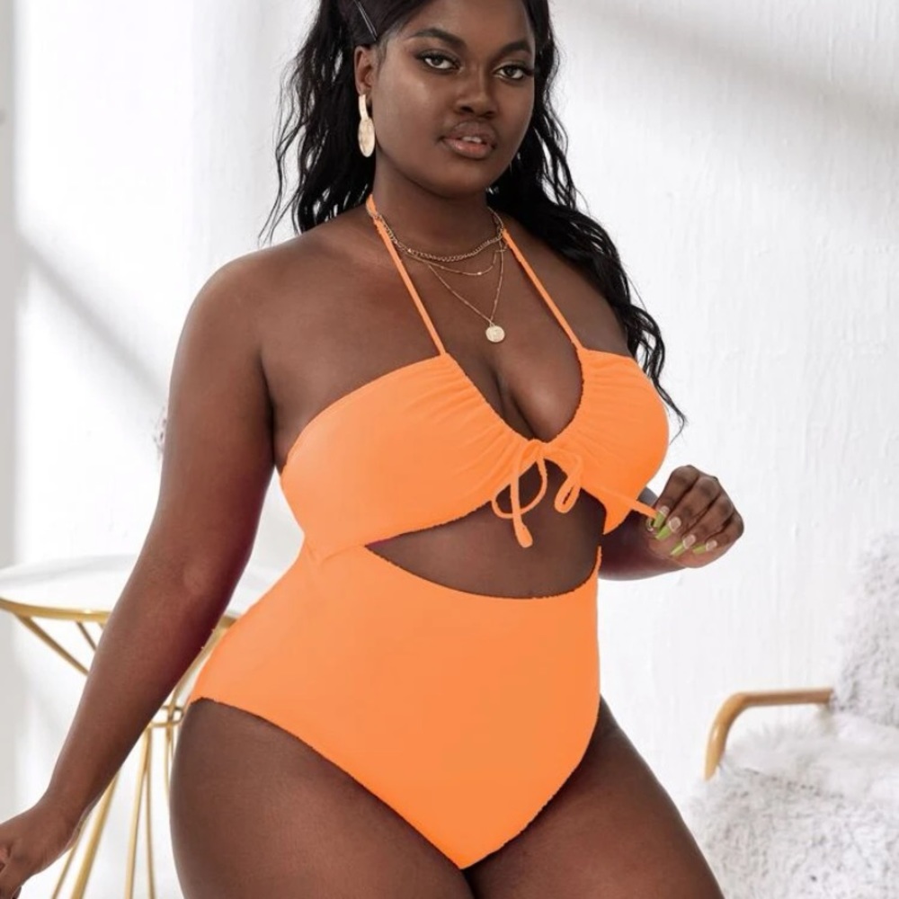 Orange Swimsuit